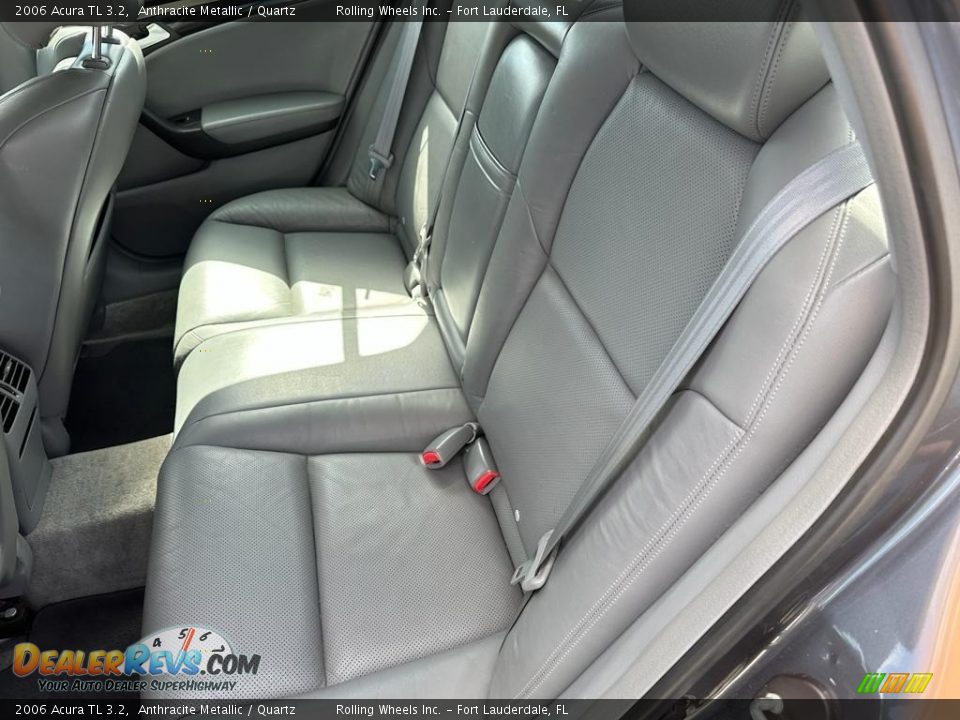 2006 Acura TL 3.2 Anthracite Metallic / Quartz Photo #21