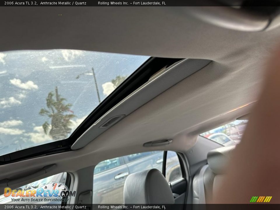 2006 Acura TL 3.2 Anthracite Metallic / Quartz Photo #22