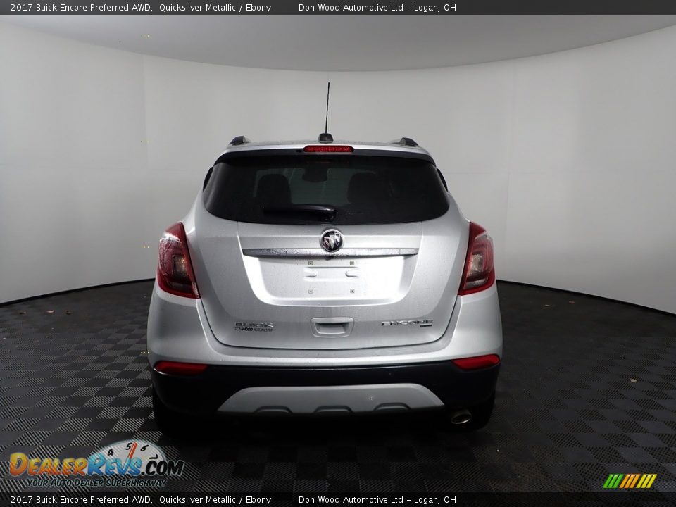 2017 Buick Encore Preferred AWD Quicksilver Metallic / Ebony Photo #7