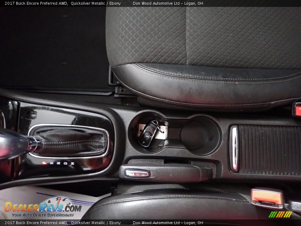 2017 Buick Encore Preferred AWD Quicksilver Metallic / Ebony Photo #19