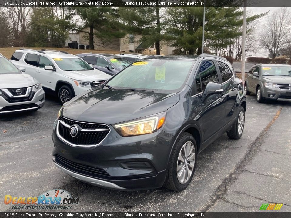 2018 Buick Encore Preferred Graphite Gray Metallic / Ebony Photo #2