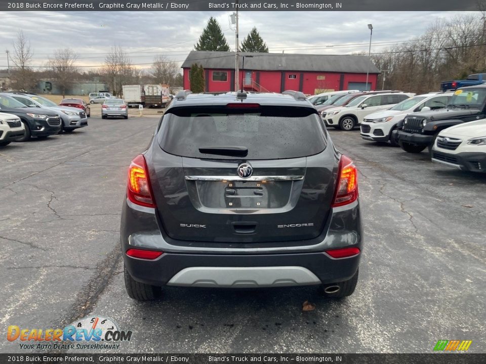 2018 Buick Encore Preferred Graphite Gray Metallic / Ebony Photo #4