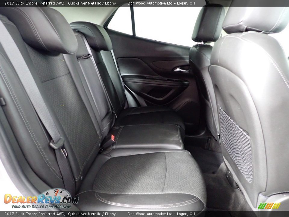 2017 Buick Encore Preferred AWD Quicksilver Metallic / Ebony Photo #27