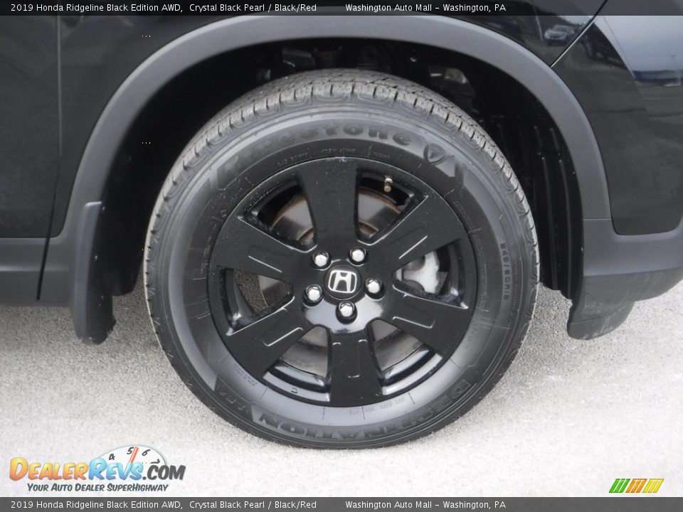2019 Honda Ridgeline Black Edition AWD Wheel Photo #4