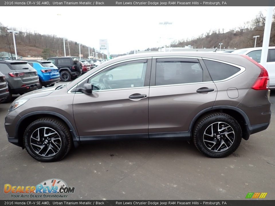 Urban Titanium Metallic 2016 Honda CR-V SE AWD Photo #2