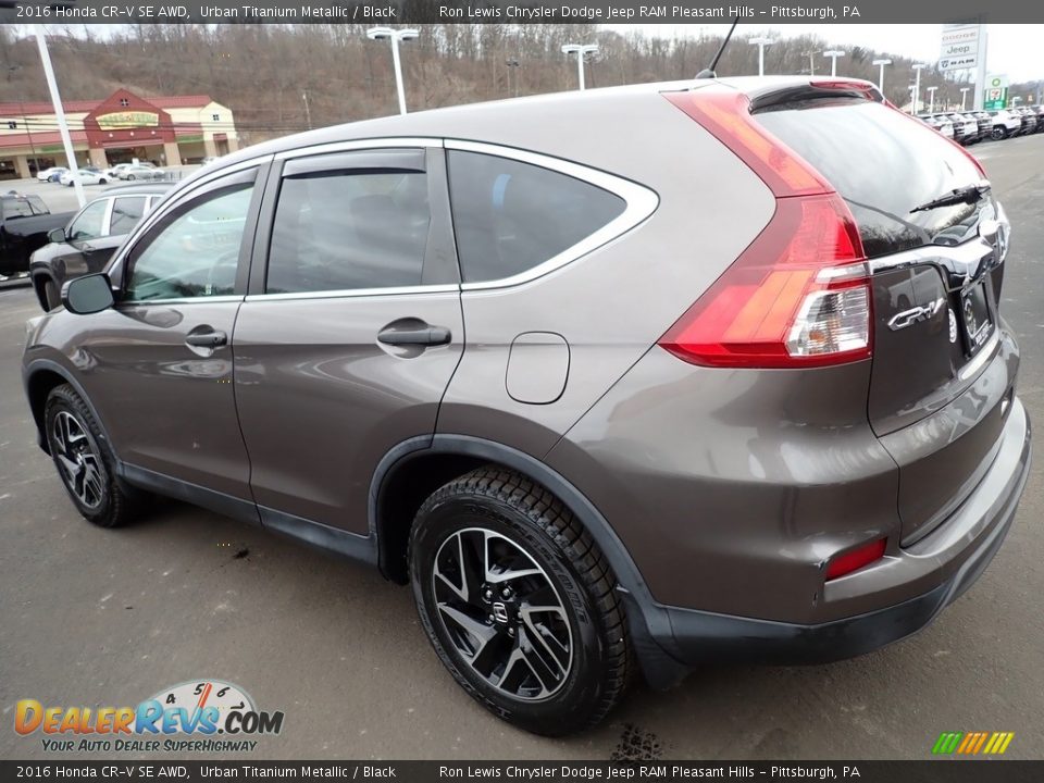 2016 Honda CR-V SE AWD Urban Titanium Metallic / Black Photo #3