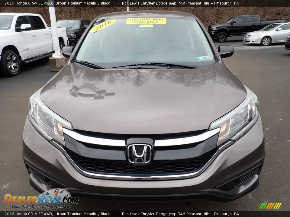 2016 Honda CR-V SE AWD Urban Titanium Metallic / Black Photo #9