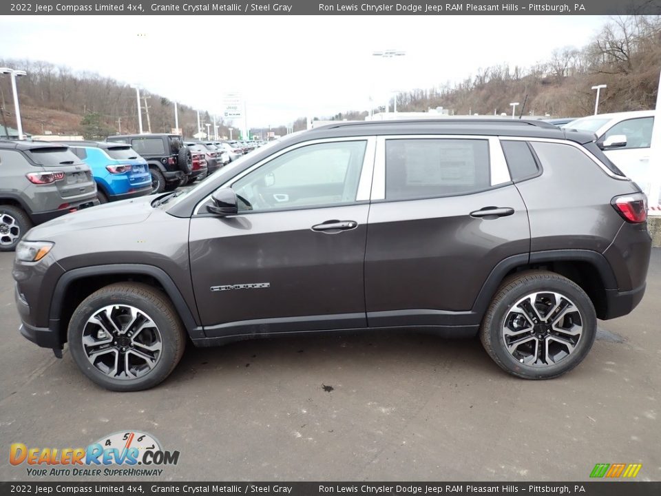 Granite Crystal Metallic 2022 Jeep Compass Limited 4x4 Photo #2