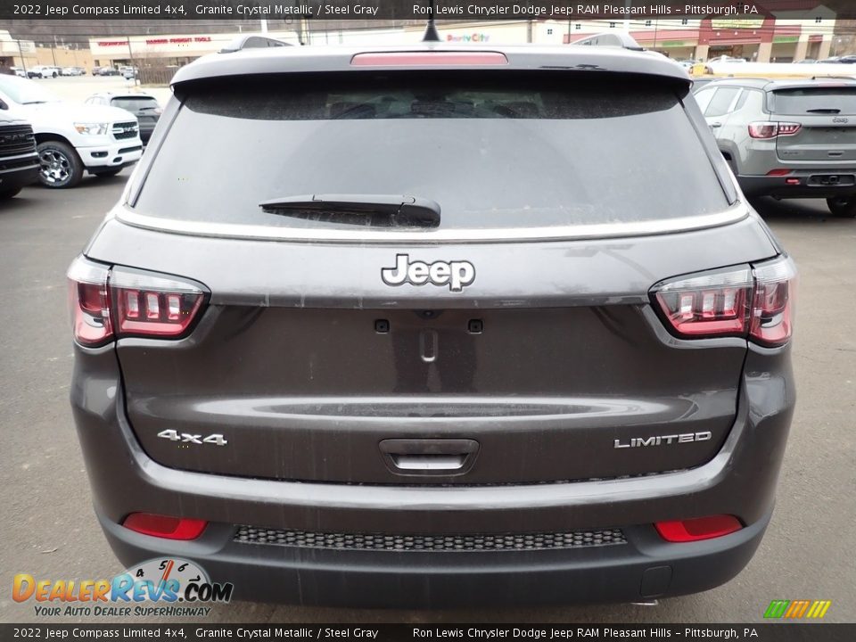 2022 Jeep Compass Limited 4x4 Granite Crystal Metallic / Steel Gray Photo #4