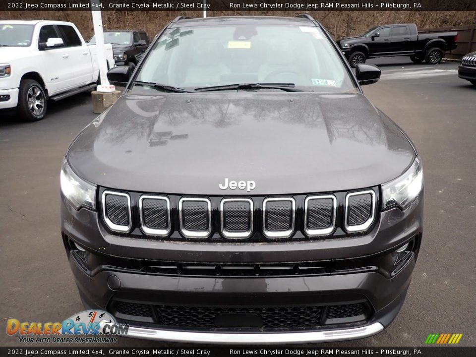 2022 Jeep Compass Limited 4x4 Granite Crystal Metallic / Steel Gray Photo #9