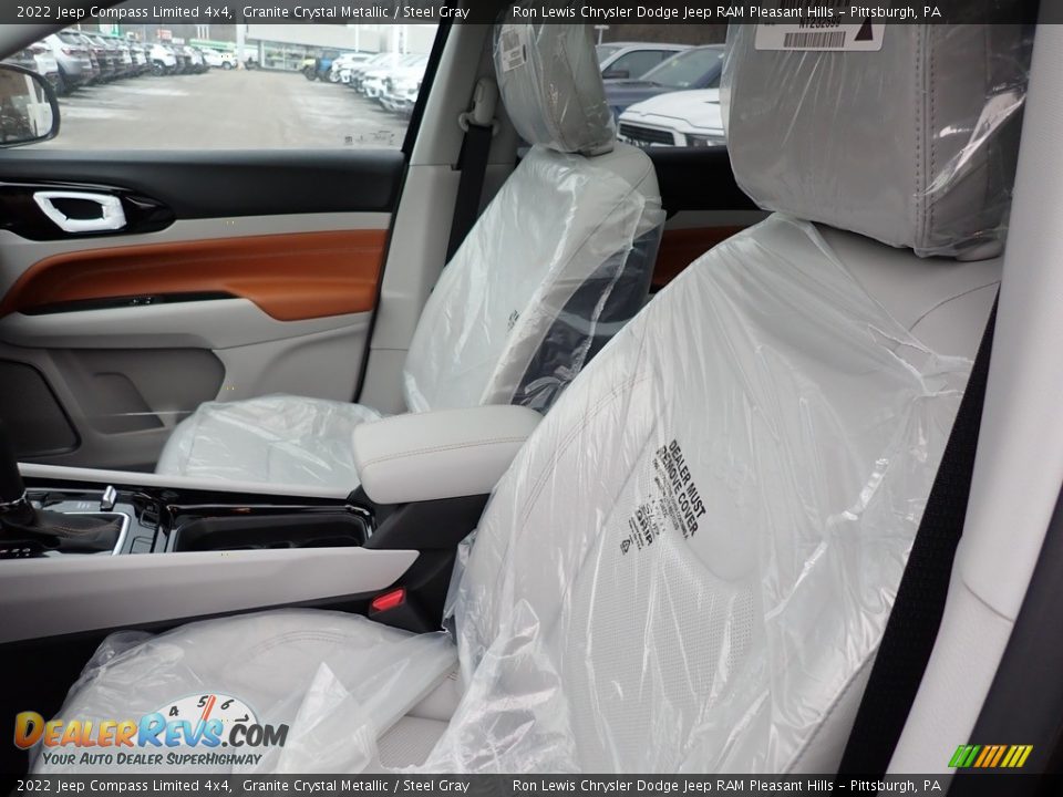 Front Seat of 2022 Jeep Compass Limited 4x4 Photo #11