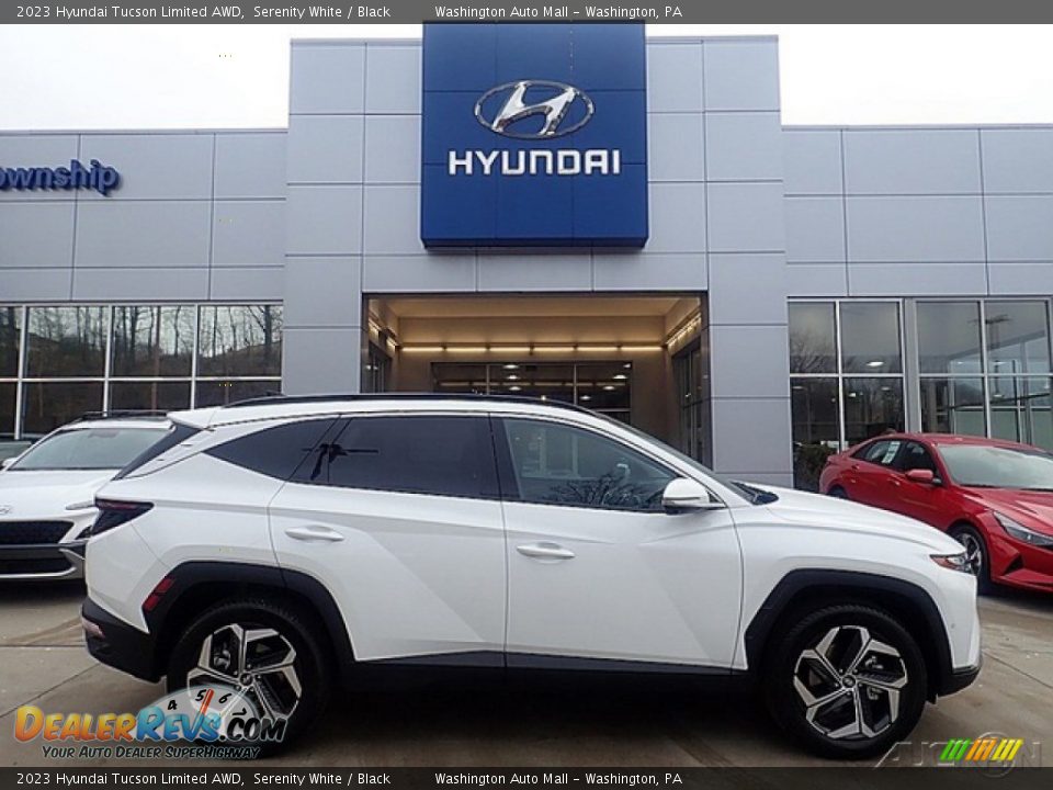 2023 Hyundai Tucson Limited AWD Serenity White / Black Photo #1