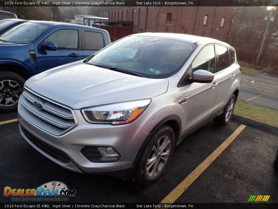 2019 Ford Escape SE 4WD Ingot Silver / Chromite Gray/Charcoal Black Photo #1