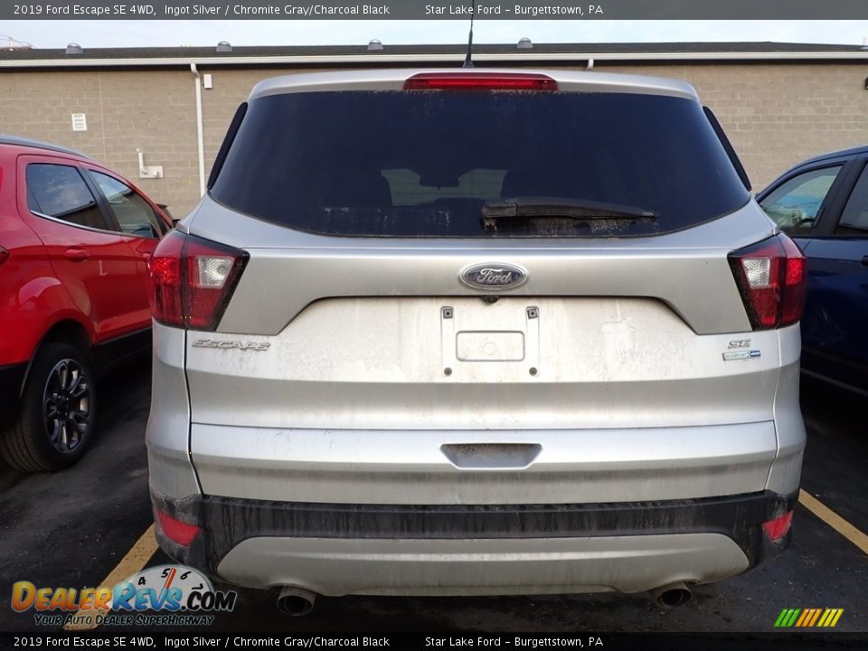 2019 Ford Escape SE 4WD Ingot Silver / Chromite Gray/Charcoal Black Photo #5