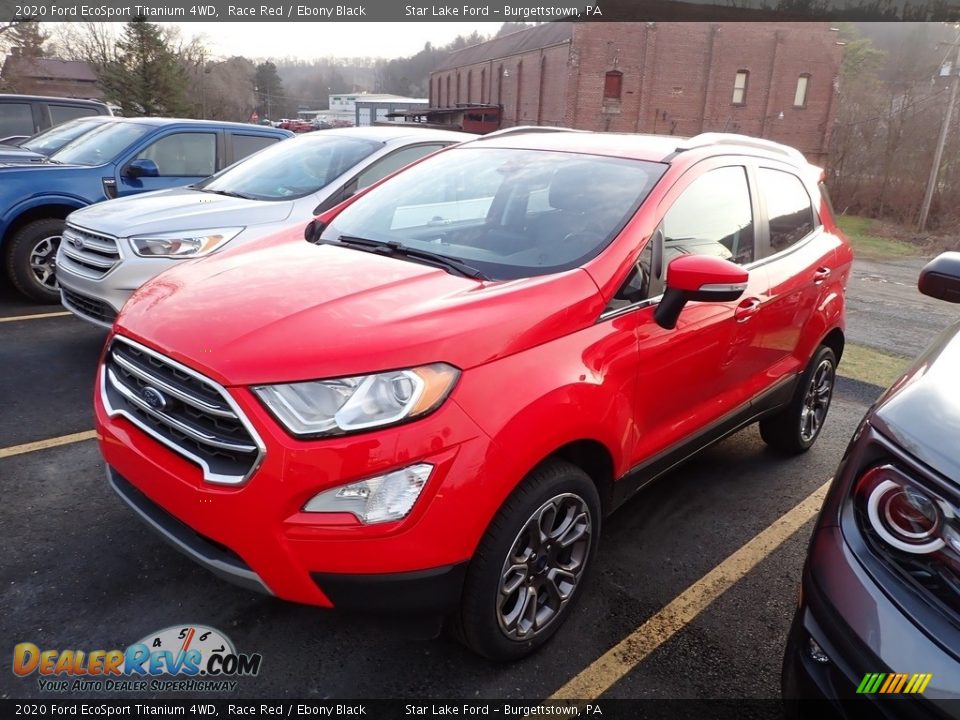 2020 Ford EcoSport Titanium 4WD Race Red / Ebony Black Photo #1