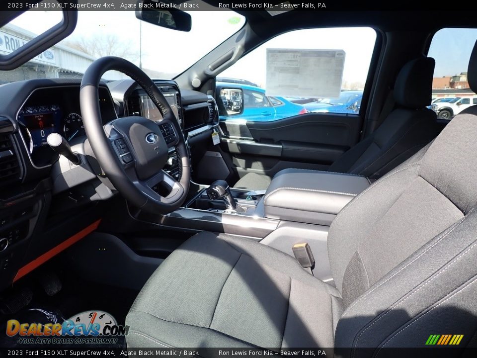 Front Seat of 2023 Ford F150 XLT SuperCrew 4x4 Photo #14