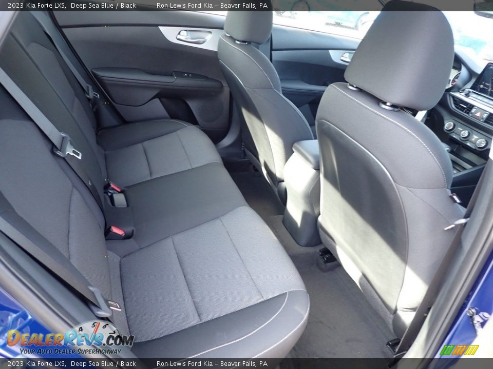 2023 Kia Forte LXS Deep Sea Blue / Black Photo #10
