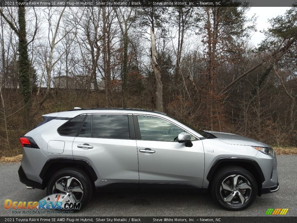 Silver Sky Metallic 2021 Toyota RAV4 Prime SE AWD Plug-In Hybrid Photo #7