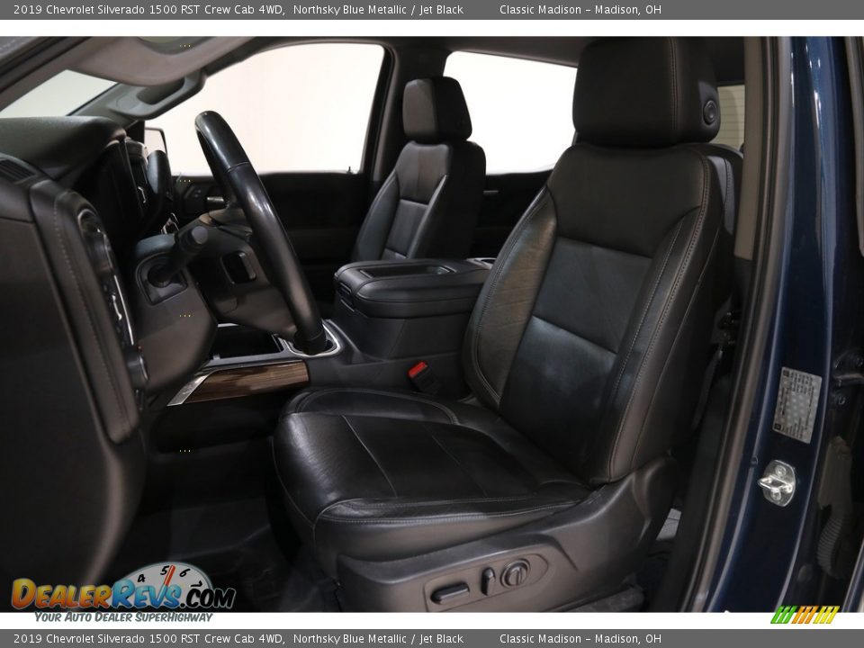 2019 Chevrolet Silverado 1500 RST Crew Cab 4WD Northsky Blue Metallic / Jet Black Photo #5