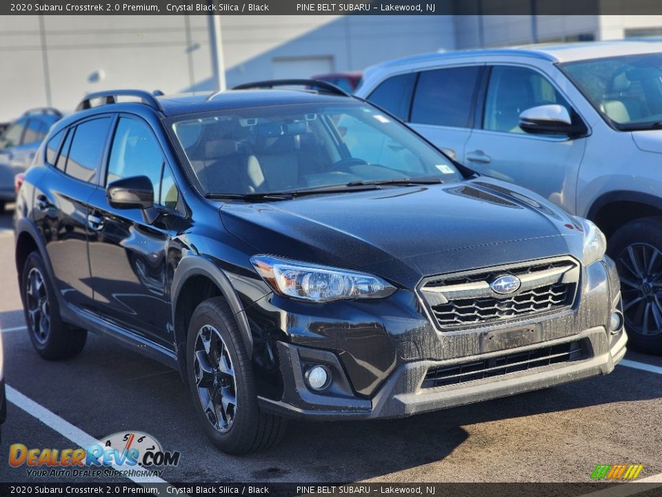 2020 Subaru Crosstrek 2.0 Premium Crystal Black Silica / Black Photo #3