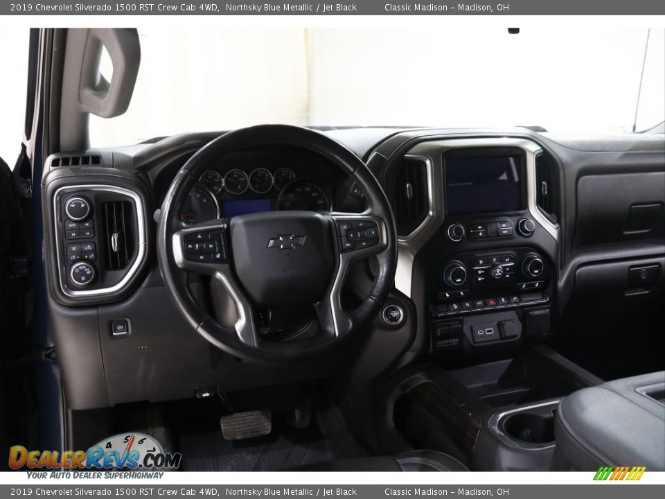 2019 Chevrolet Silverado 1500 RST Crew Cab 4WD Northsky Blue Metallic / Jet Black Photo #7