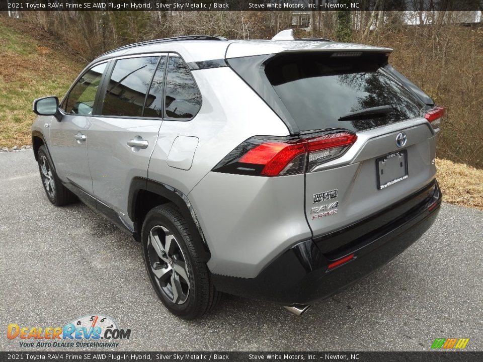 2021 Toyota RAV4 Prime SE AWD Plug-In Hybrid Silver Sky Metallic / Black Photo #11