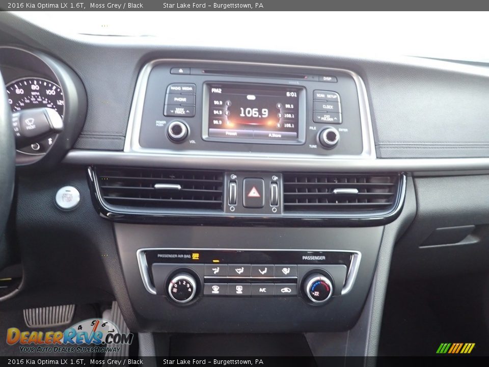 Controls of 2016 Kia Optima LX 1.6T Photo #15