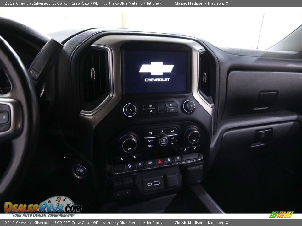 2019 Chevrolet Silverado 1500 RST Crew Cab 4WD Northsky Blue Metallic / Jet Black Photo #10