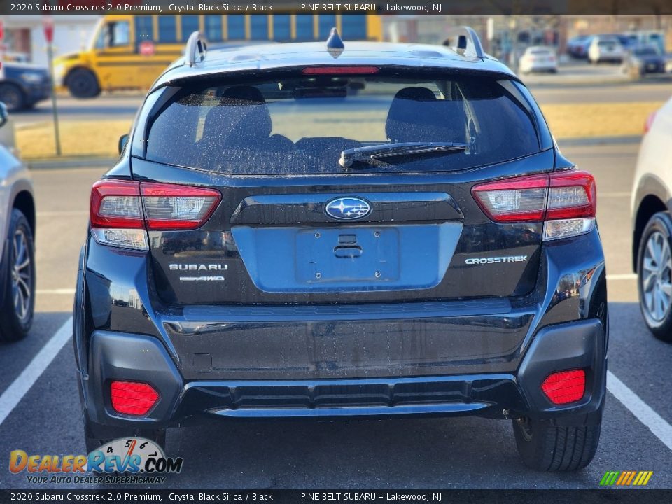 2020 Subaru Crosstrek 2.0 Premium Crystal Black Silica / Black Photo #7