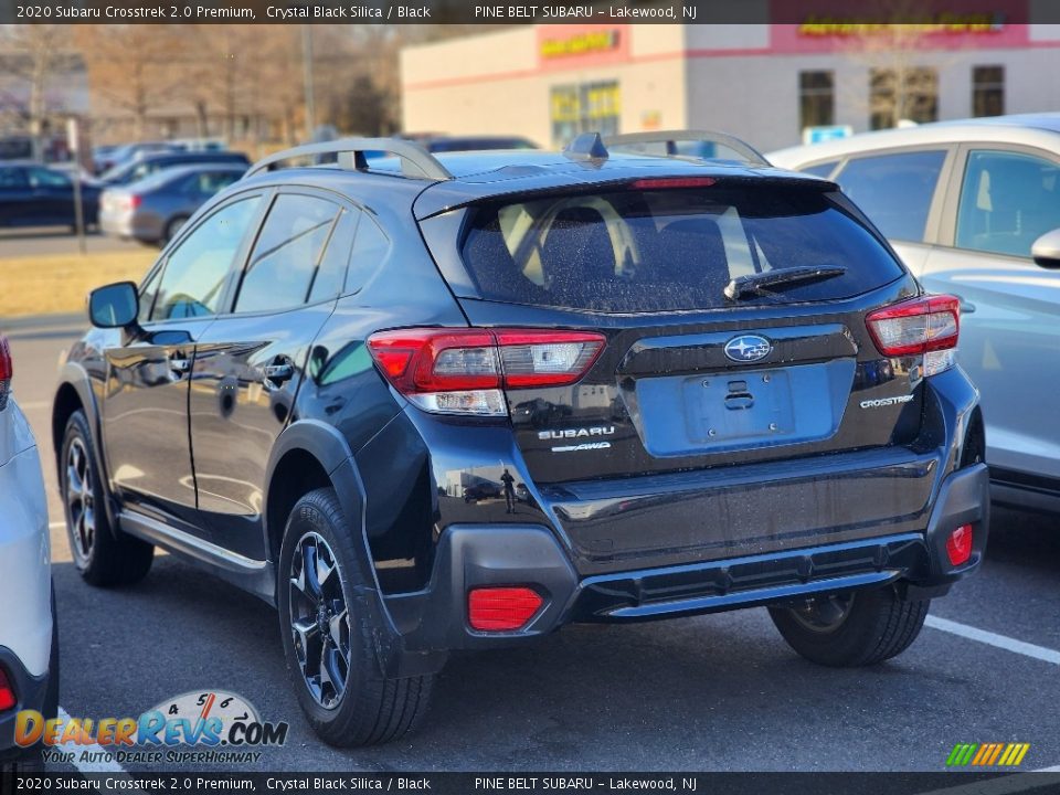 2020 Subaru Crosstrek 2.0 Premium Crystal Black Silica / Black Photo #8