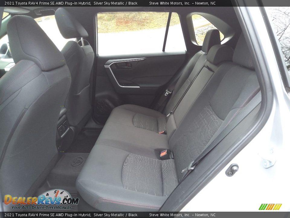 Rear Seat of 2021 Toyota RAV4 Prime SE AWD Plug-In Hybrid Photo #15