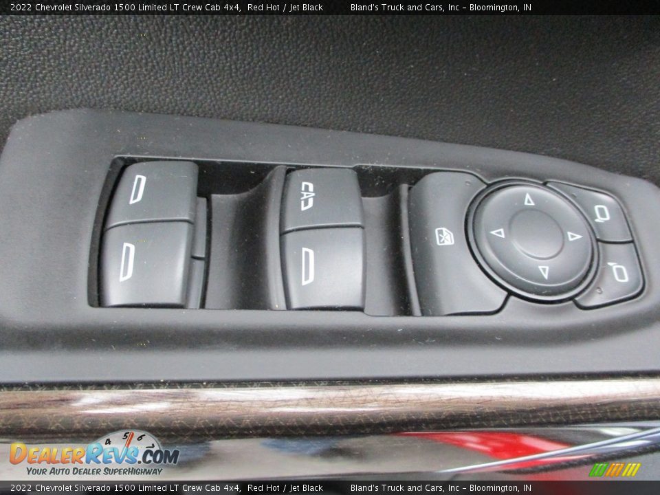 2022 Chevrolet Silverado 1500 Limited LT Crew Cab 4x4 Red Hot / Jet Black Photo #10