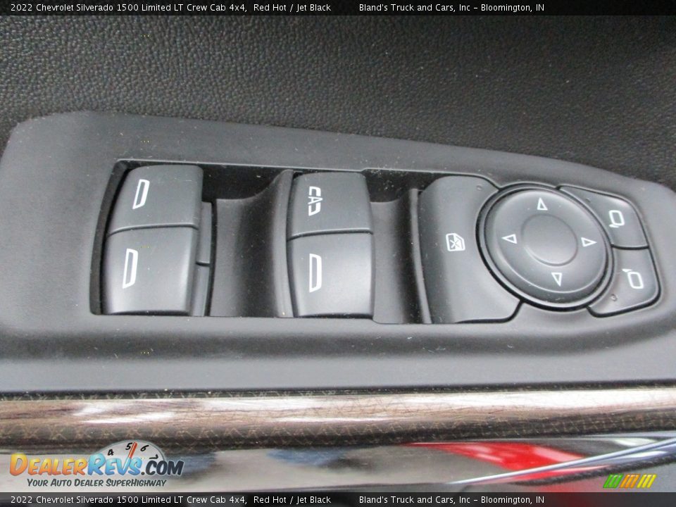2022 Chevrolet Silverado 1500 Limited LT Crew Cab 4x4 Red Hot / Jet Black Photo #10