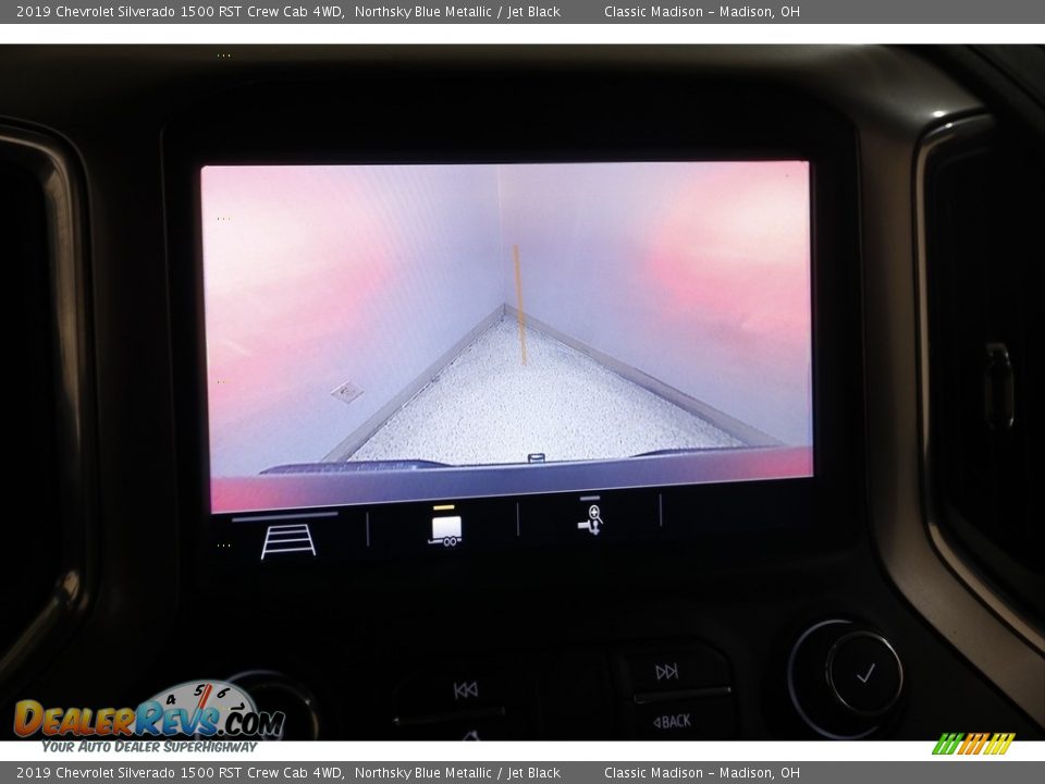 2019 Chevrolet Silverado 1500 RST Crew Cab 4WD Northsky Blue Metallic / Jet Black Photo #14