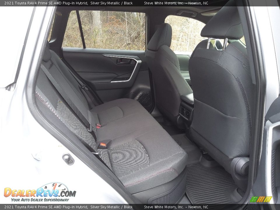 Rear Seat of 2021 Toyota RAV4 Prime SE AWD Plug-In Hybrid Photo #17