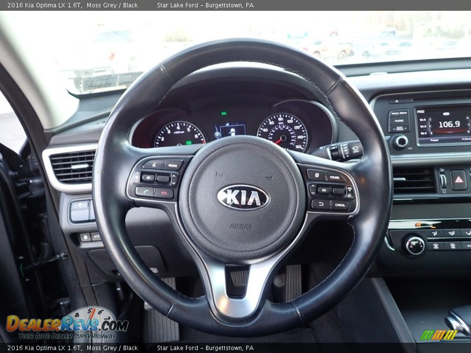 2016 Kia Optima LX 1.6T Steering Wheel Photo #19