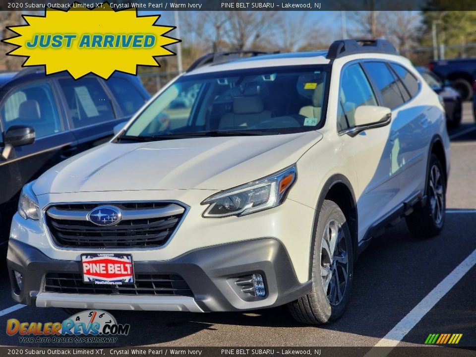 2020 Subaru Outback Limited XT Crystal White Pearl / Warm Ivory Photo #1