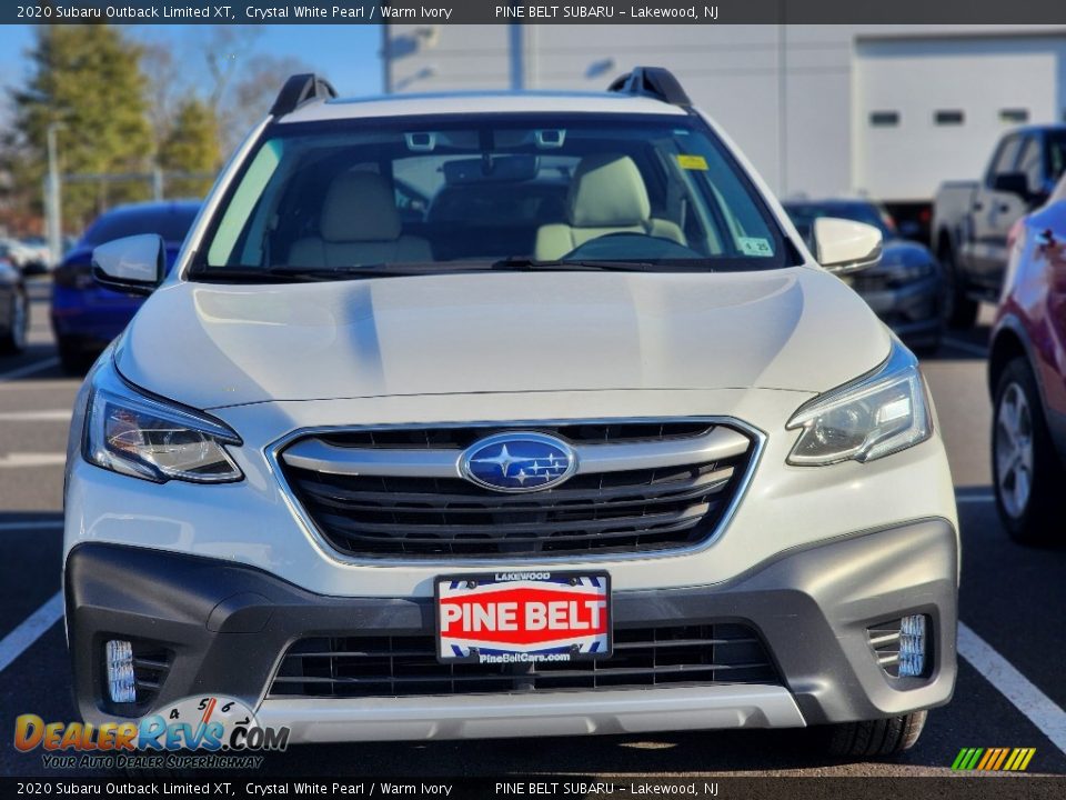 2020 Subaru Outback Limited XT Crystal White Pearl / Warm Ivory Photo #2