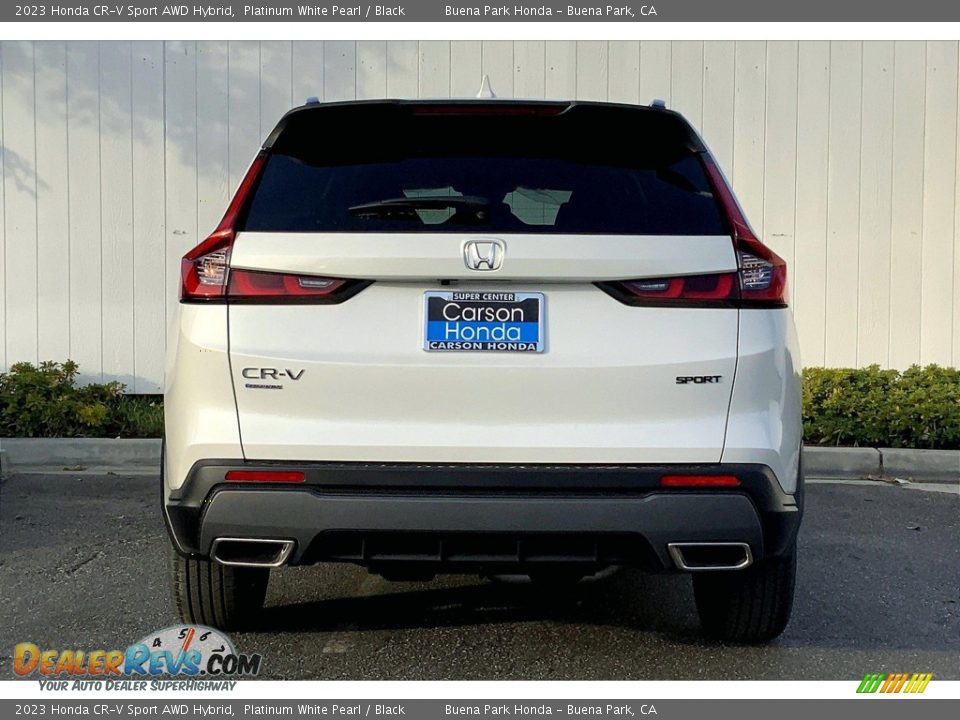 2023 Honda CR-V Sport AWD Hybrid Platinum White Pearl / Black Photo #5