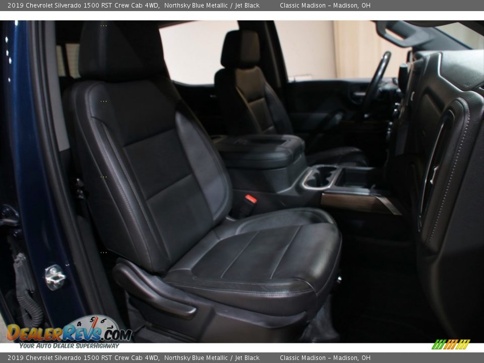 2019 Chevrolet Silverado 1500 RST Crew Cab 4WD Northsky Blue Metallic / Jet Black Photo #17