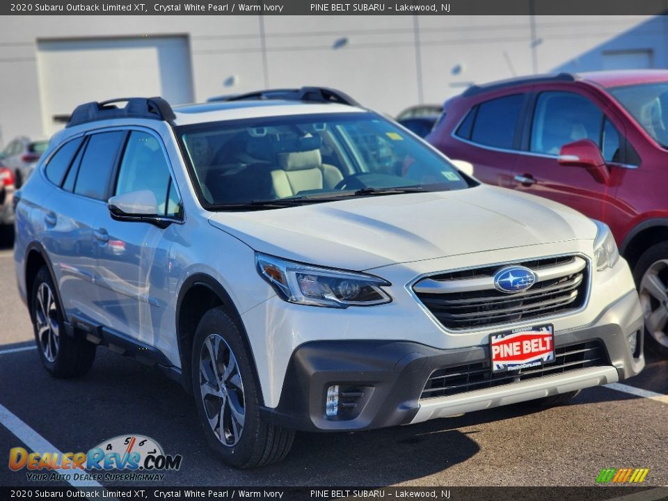 2020 Subaru Outback Limited XT Crystal White Pearl / Warm Ivory Photo #3