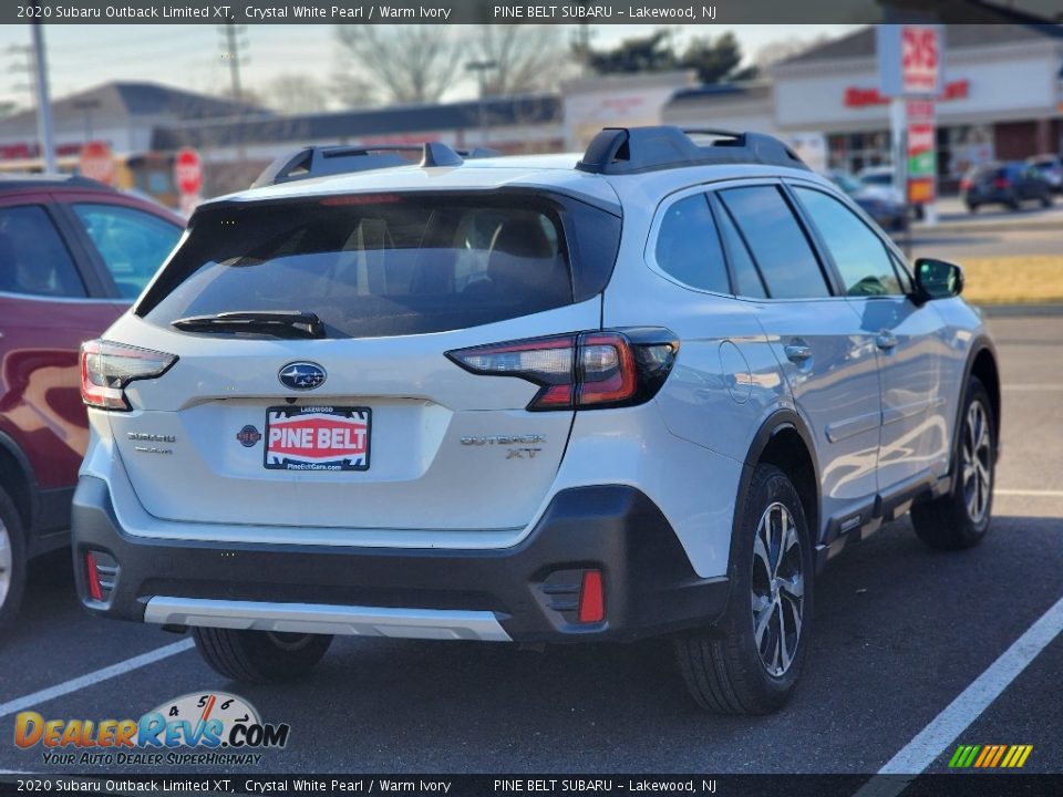 2020 Subaru Outback Limited XT Crystal White Pearl / Warm Ivory Photo #4