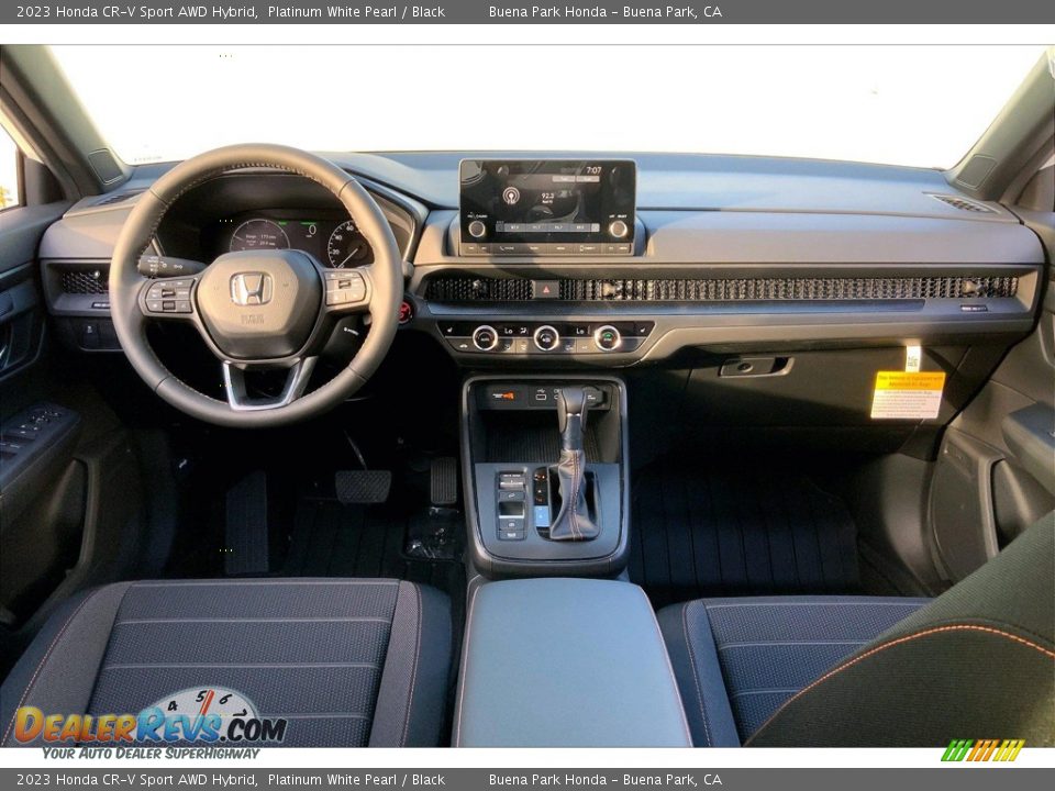 Dashboard of 2023 Honda CR-V Sport AWD Hybrid Photo #7