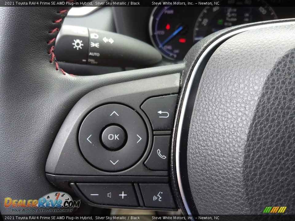 2021 Toyota RAV4 Prime SE AWD Plug-In Hybrid Steering Wheel Photo #21