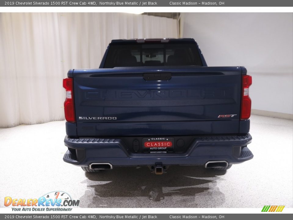 2019 Chevrolet Silverado 1500 RST Crew Cab 4WD Northsky Blue Metallic / Jet Black Photo #20