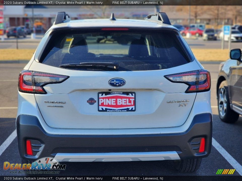 2020 Subaru Outback Limited XT Crystal White Pearl / Warm Ivory Photo #6