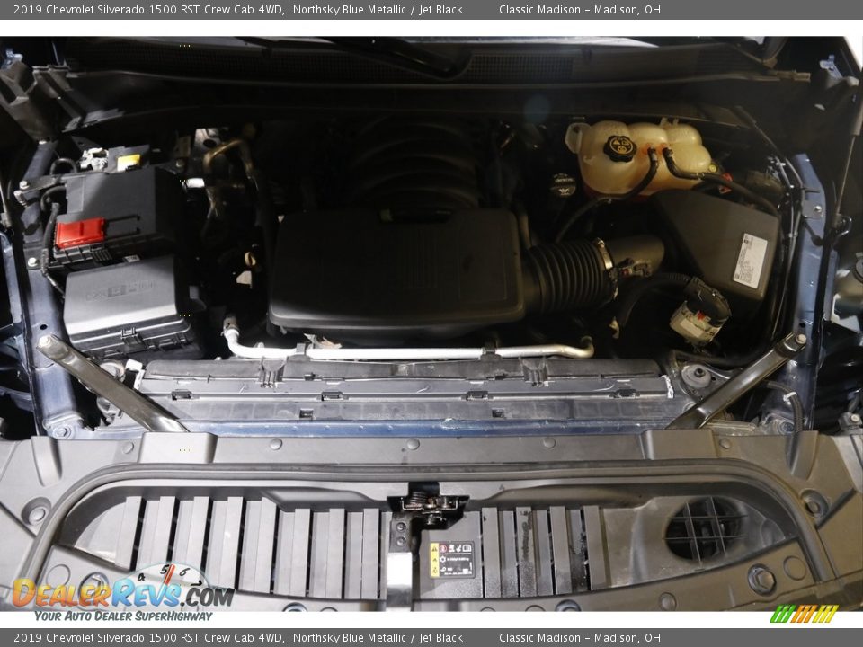 2019 Chevrolet Silverado 1500 RST Crew Cab 4WD Northsky Blue Metallic / Jet Black Photo #21