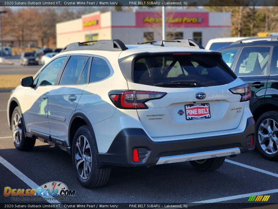 2020 Subaru Outback Limited XT Crystal White Pearl / Warm Ivory Photo #7