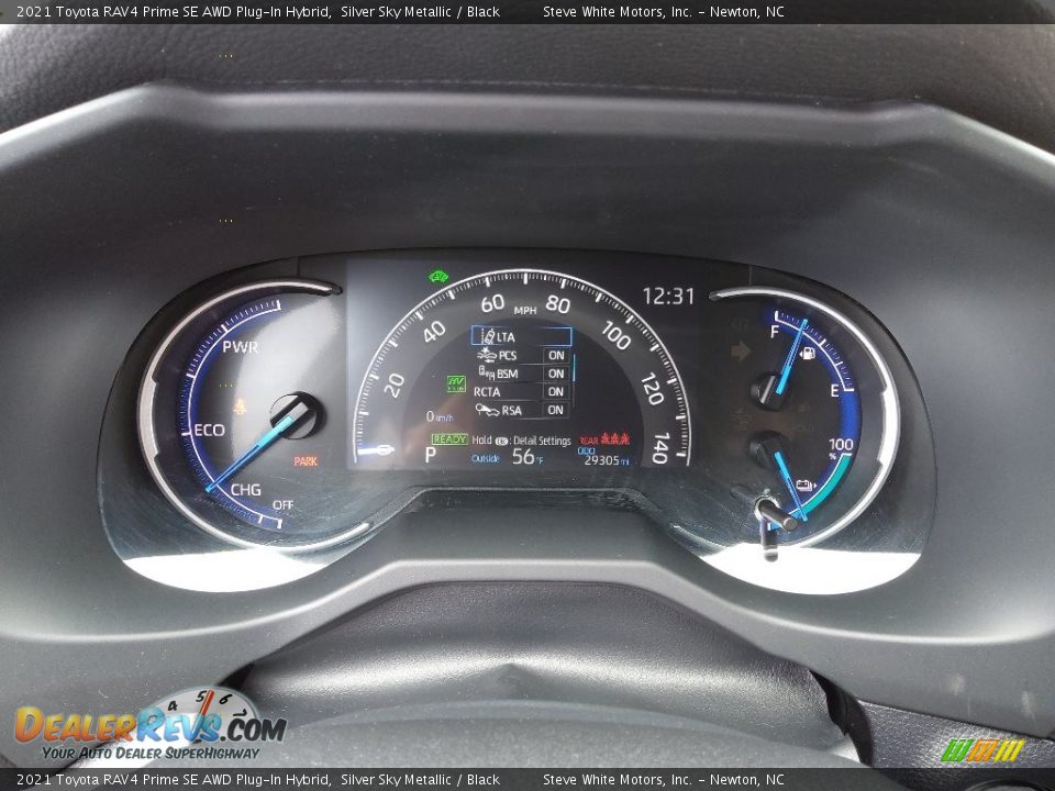 2021 Toyota RAV4 Prime SE AWD Plug-In Hybrid Gauges Photo #23
