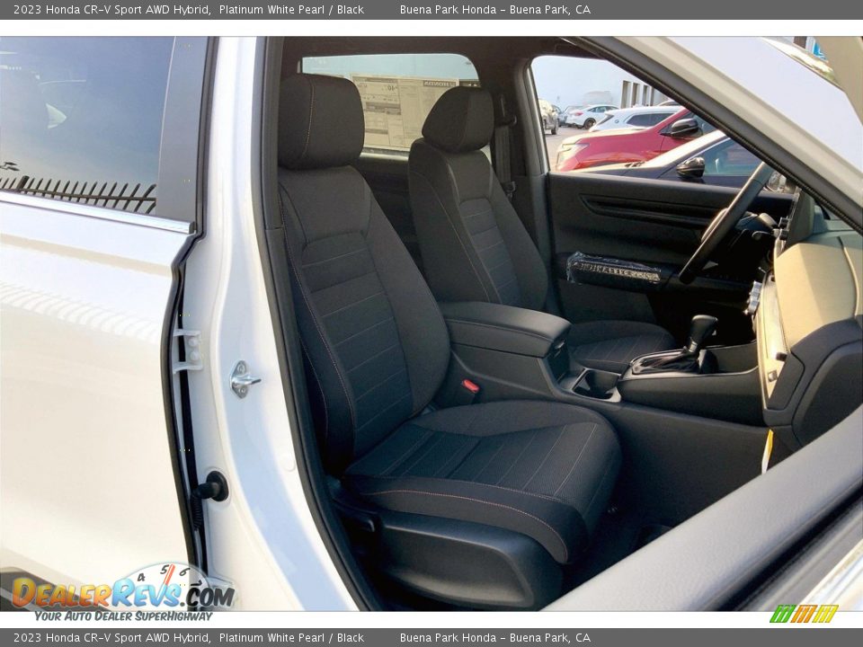 Front Seat of 2023 Honda CR-V Sport AWD Hybrid Photo #10